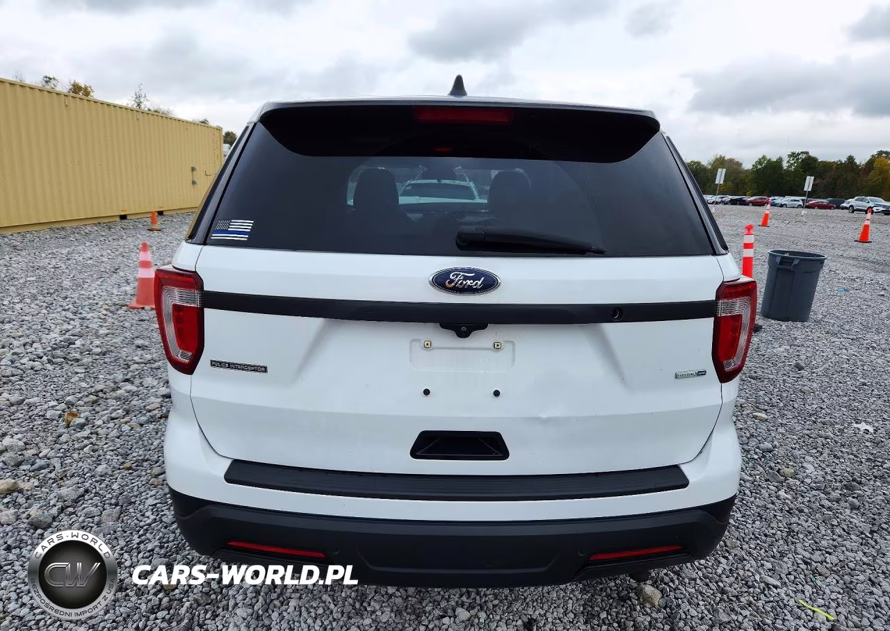 2018 Ford Explorer Police Interceptor VIN:1FM5K8ARXJGA46256 - 6