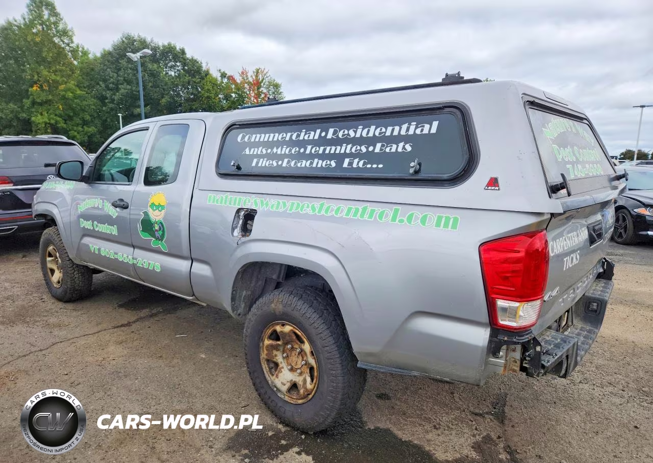 2017 Toyota Tacoma Sr VIN:5TFSX5EN8HX052985 - 2