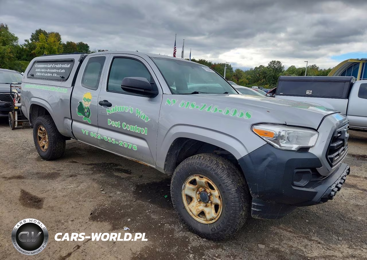 2017 Toyota Tacoma Sr VIN:5TFSX5EN8HX052985 - 4