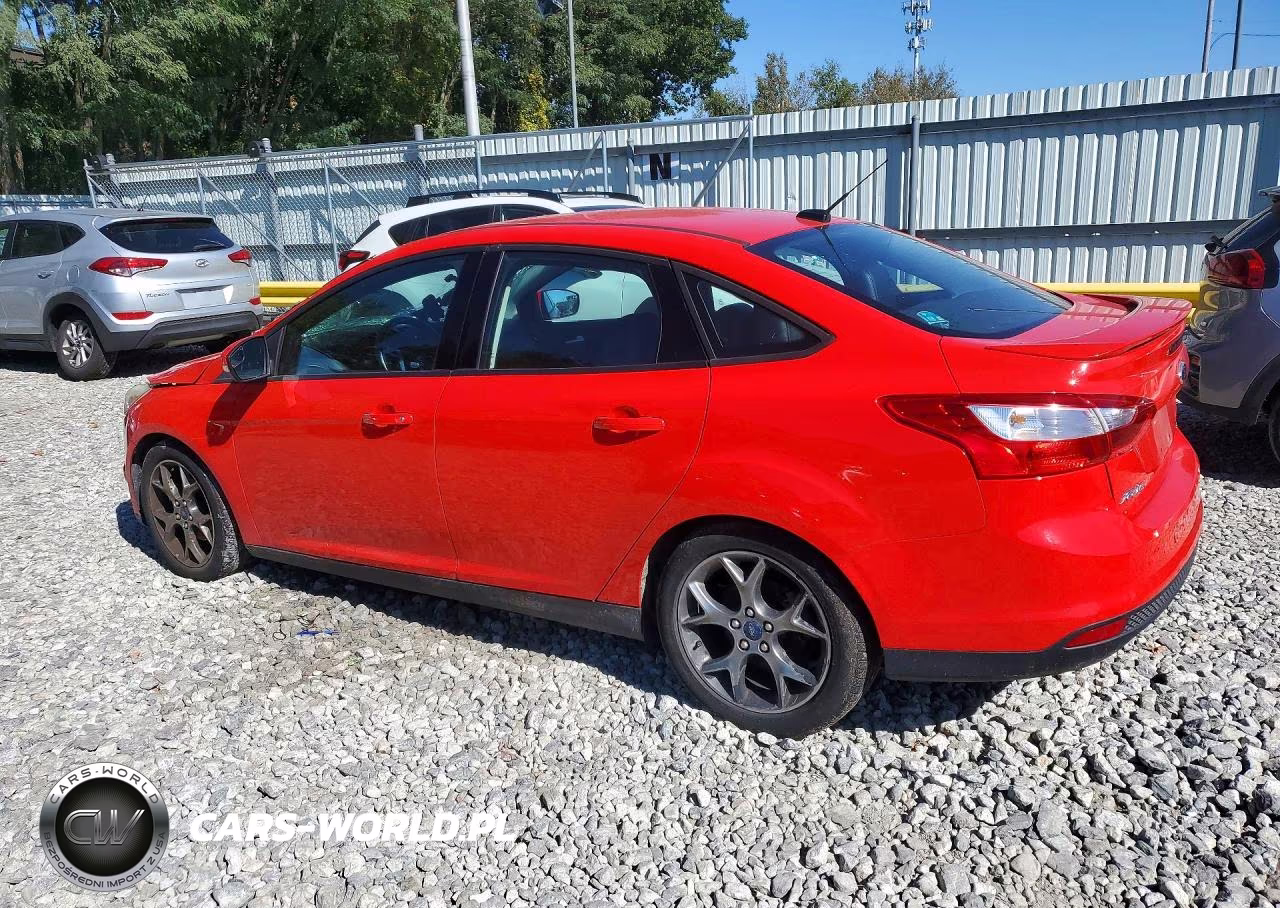 2014 Ford Focus Se VIN:1FADP3F20EL307011 - 2