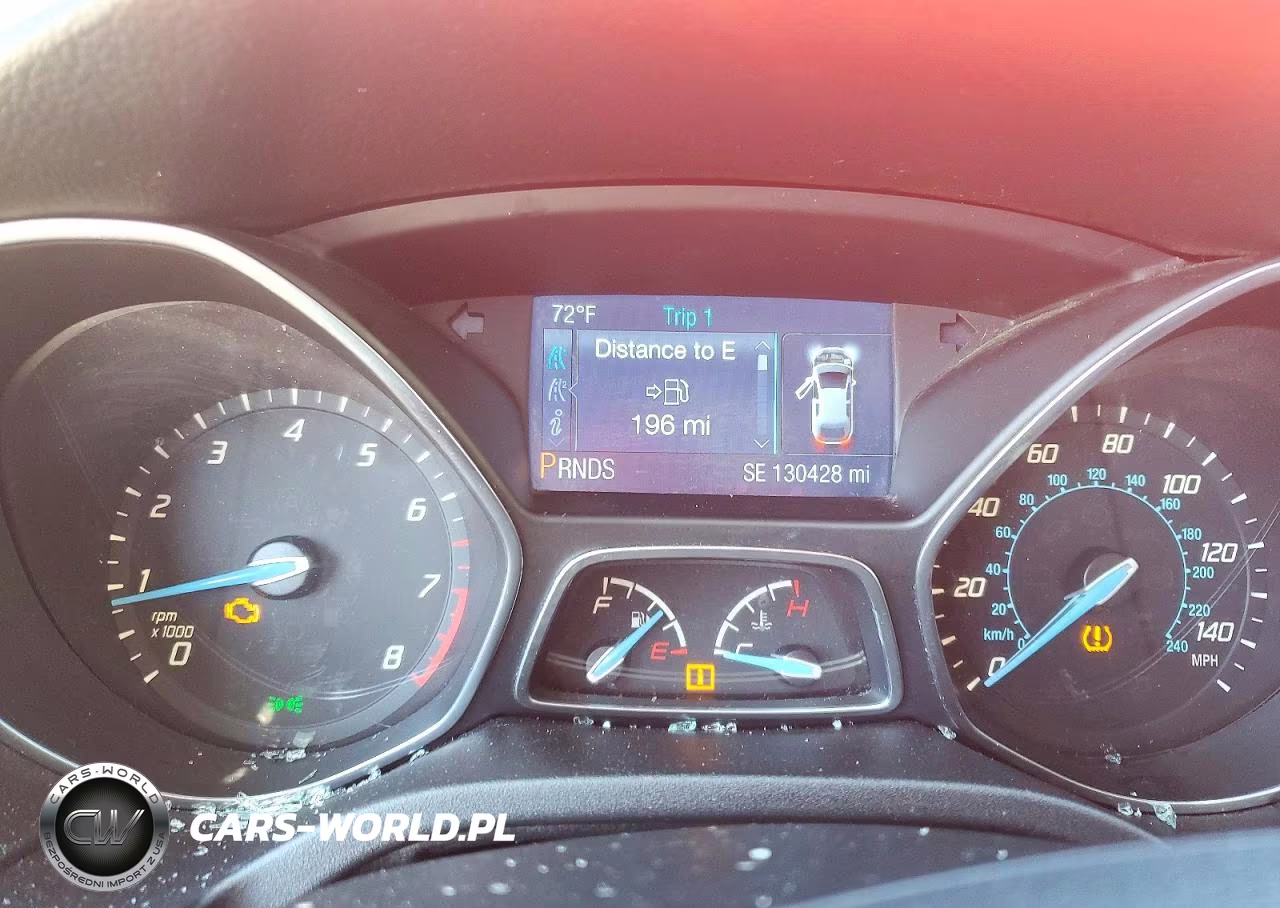 2014 Ford Focus Se VIN:1FADP3F20EL307011 - 9