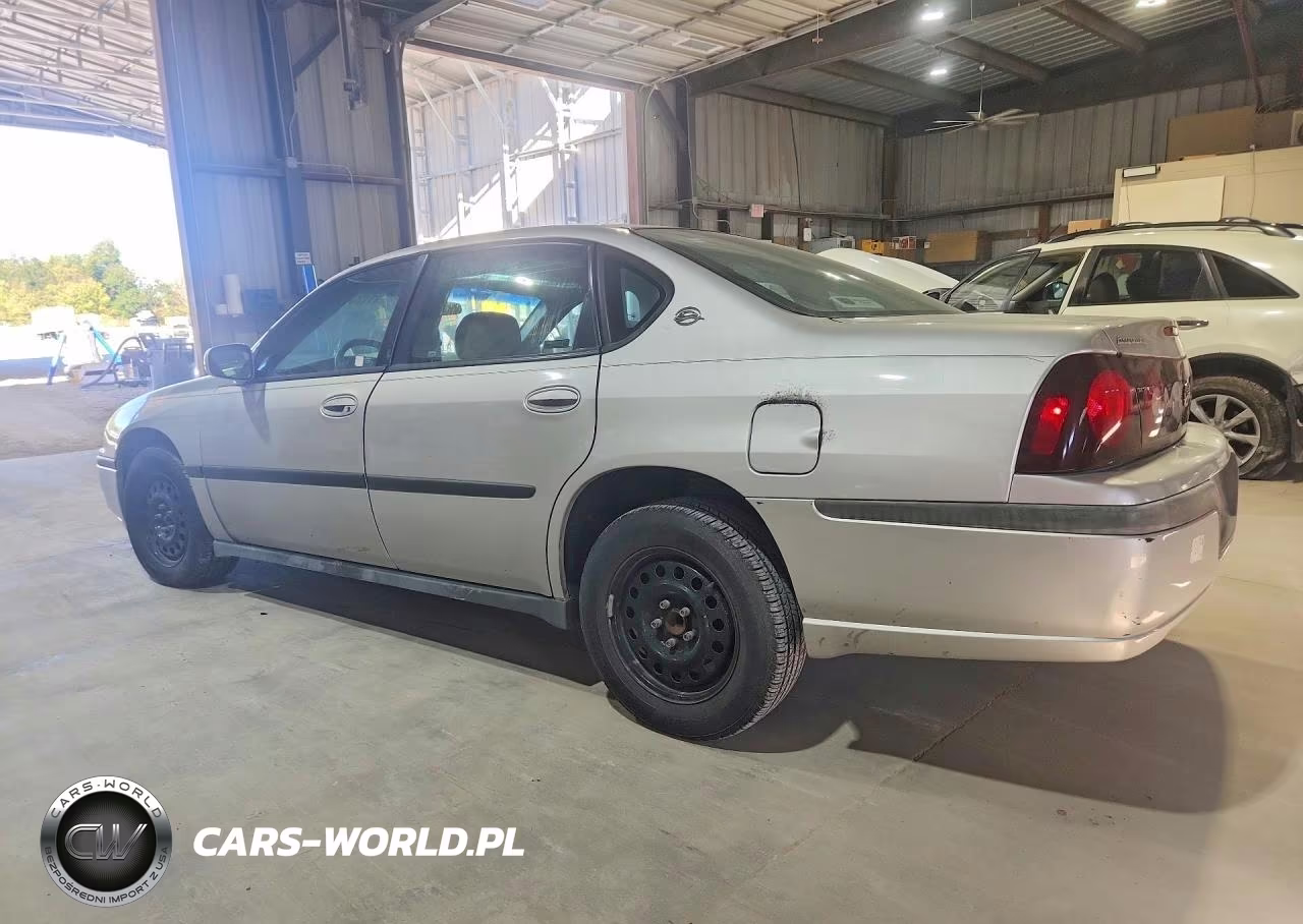 2001 Chevrolet Impala VIN:2G1WF52E719236160 - 2