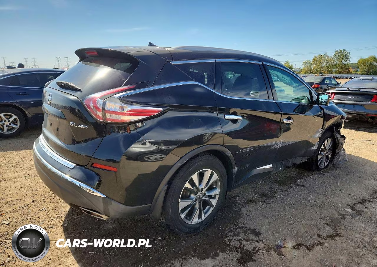 2015 Nissan Murano Sl VIN:5N1AZ2MH6FN267303 - 3