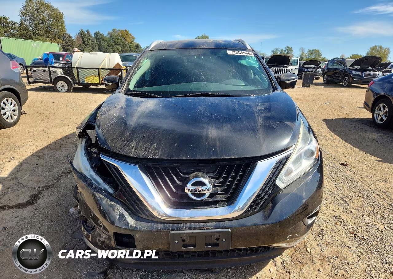 2015 Nissan Murano Sl VIN:5N1AZ2MH6FN267303 - 5