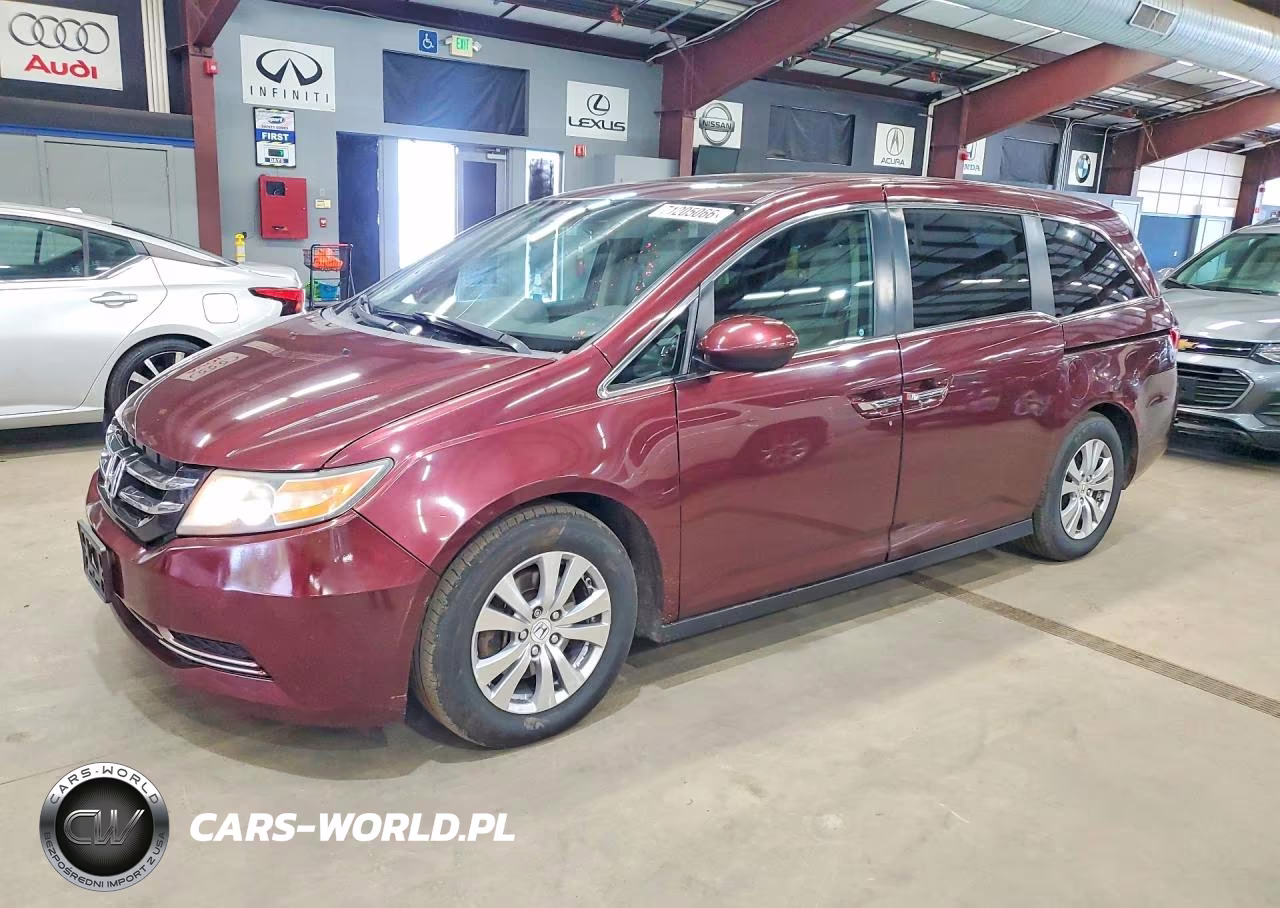 2016 Honda Odyssey Exl VIN:5FNRL5H68GB104705 - 1