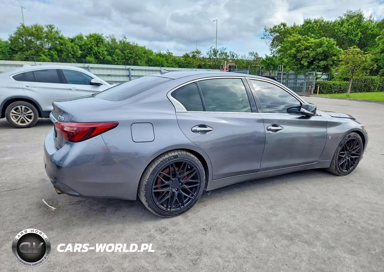 2018 Infiniti Q50 3.0T Luxe VIN:JN1EV7APXJM353015 - 3