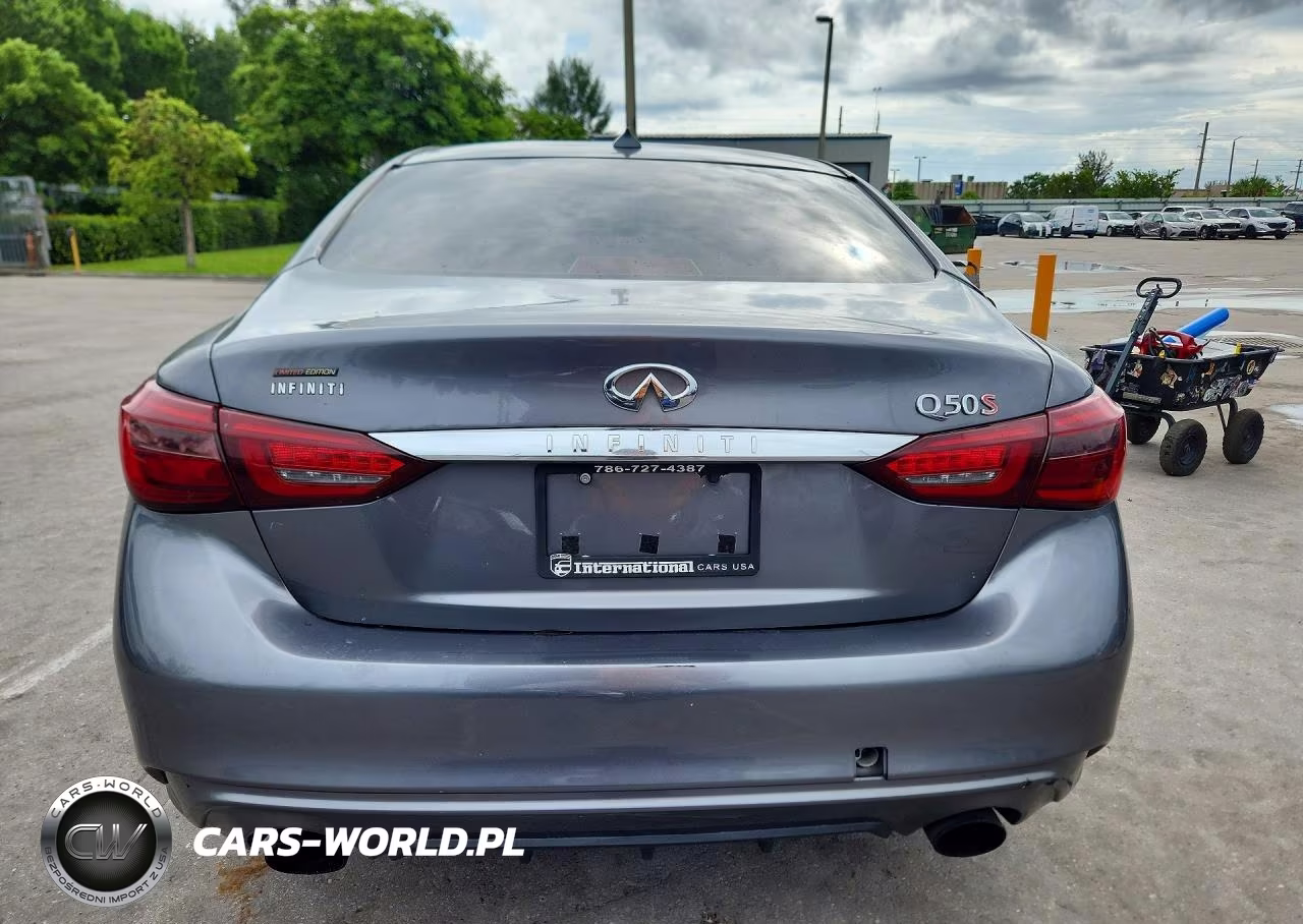 2018 Infiniti Q50 3.0T Luxe VIN:JN1EV7APXJM353015 - 6