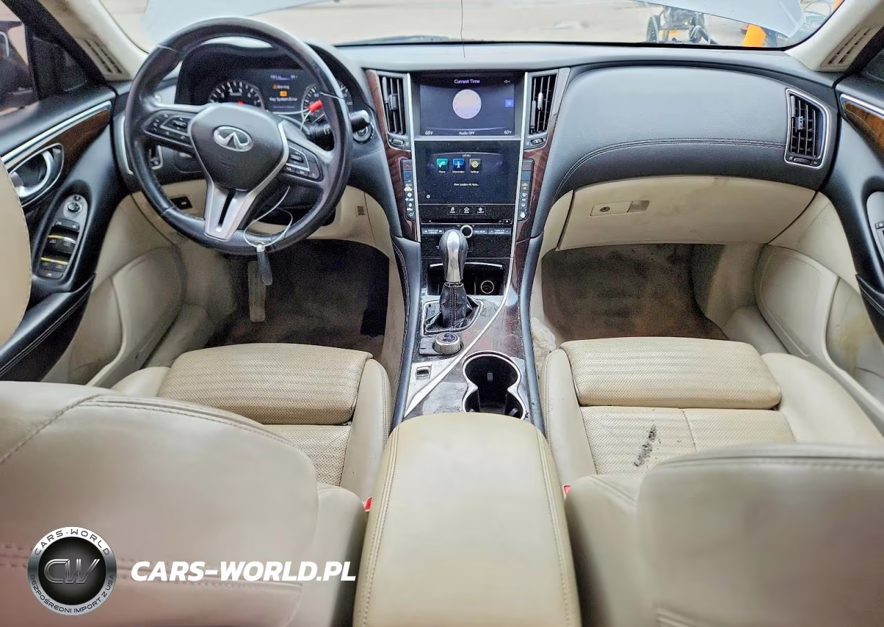 2018 Infiniti Q50 3.0T Luxe VIN:JN1EV7APXJM353015 - 8