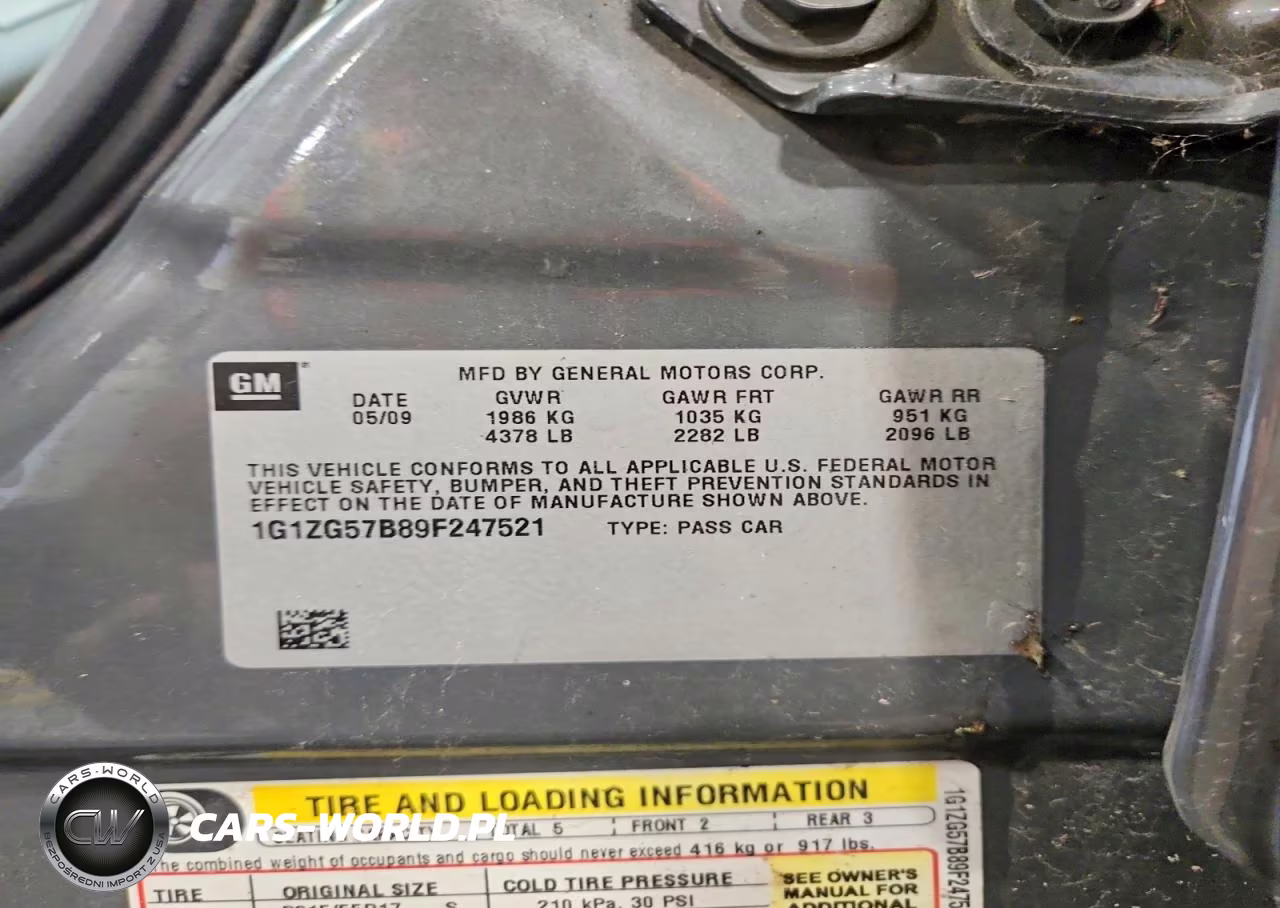 2009 Chevrolet Malibu Ls VIN:1G1ZG57B89F247521 - 12