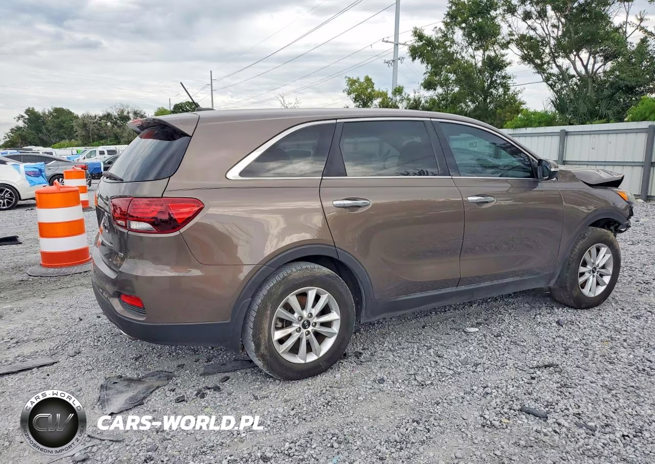 2019 Kia Sorento Lx VIN:5XYPG4A30KG480547 - 3