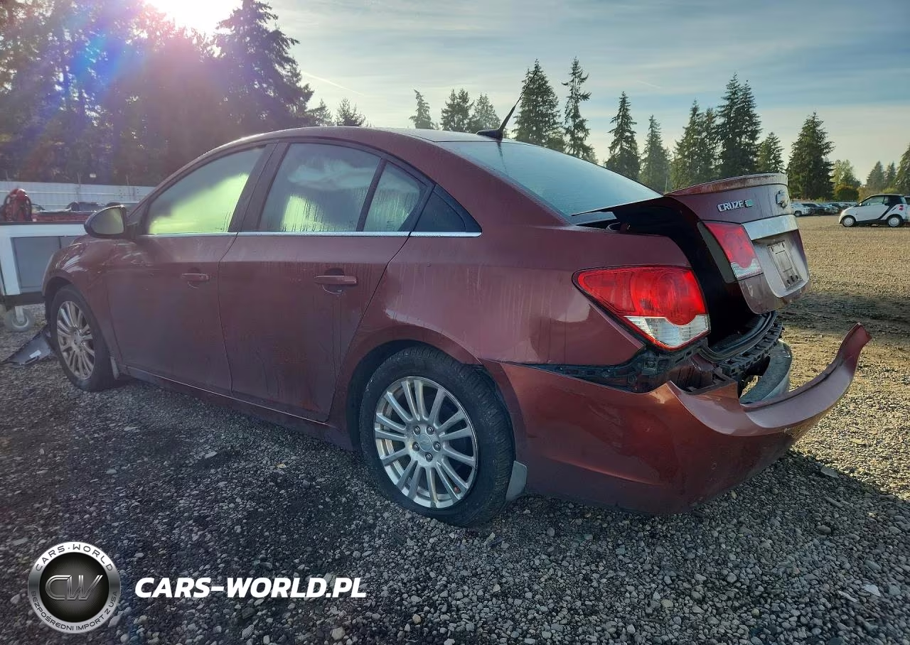 2012 Chevrolet Cruze Eco VIN:1G1PJ5SC9C7209984 - 2