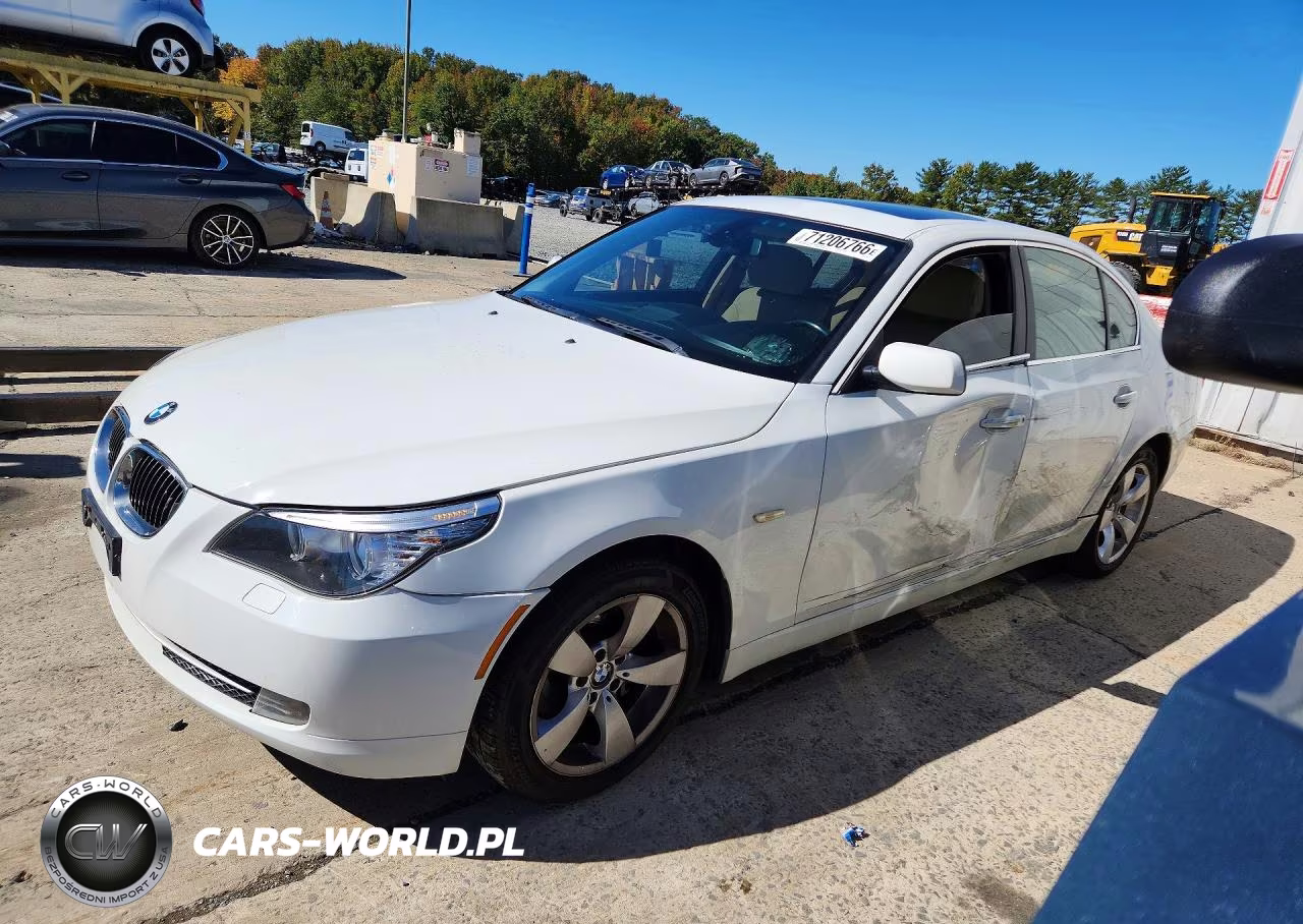 2008 BMW 528 I VIN:WBANU535X8C110074 - 1
