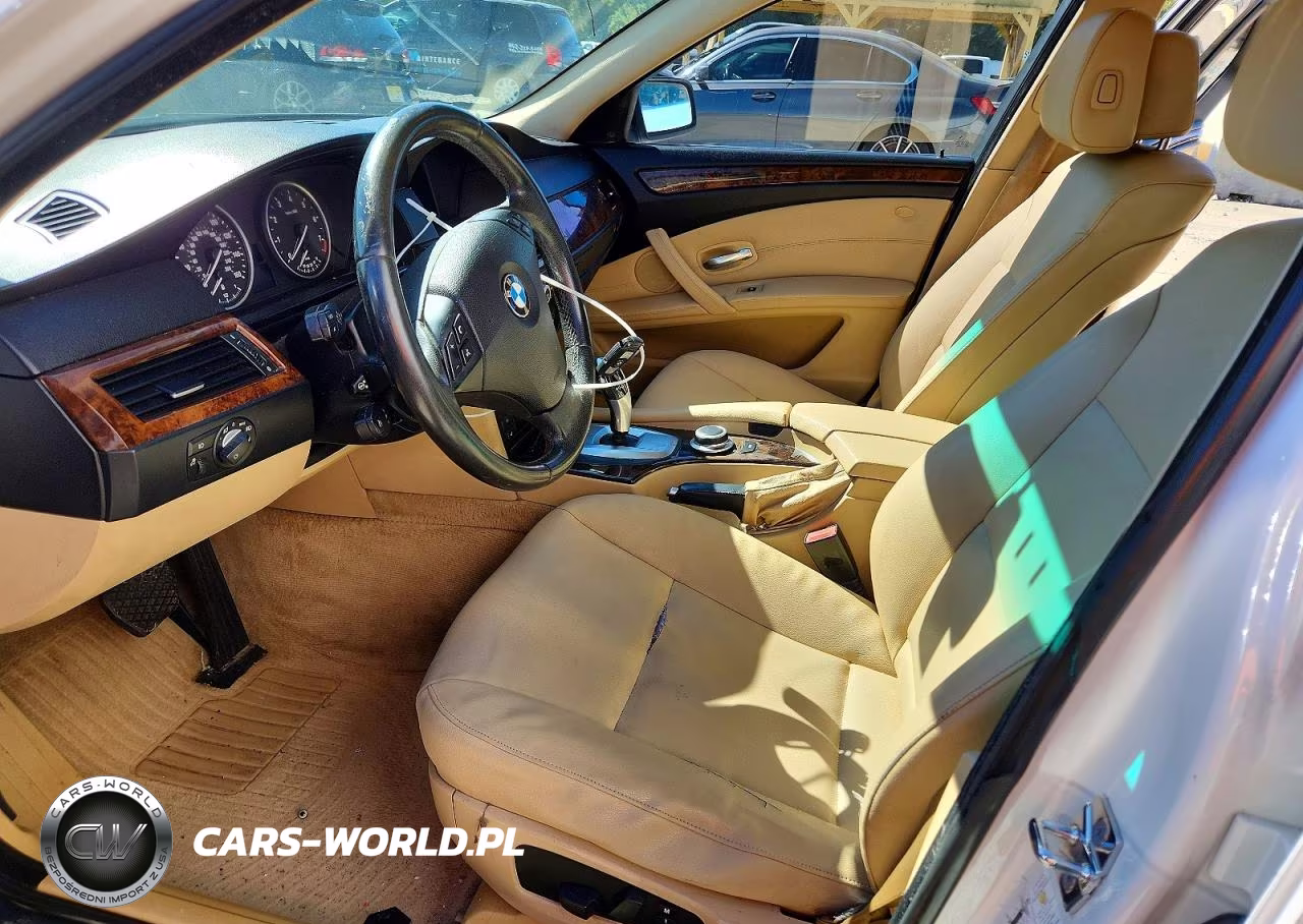 2008 BMW 528 I VIN:WBANU535X8C110074 - 7