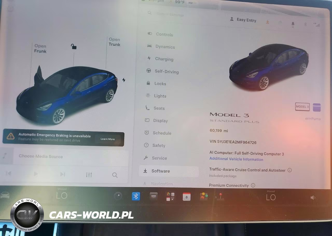2021 Tesla Model 3 VIN:5YJ3E1EA2MF964726 - 9