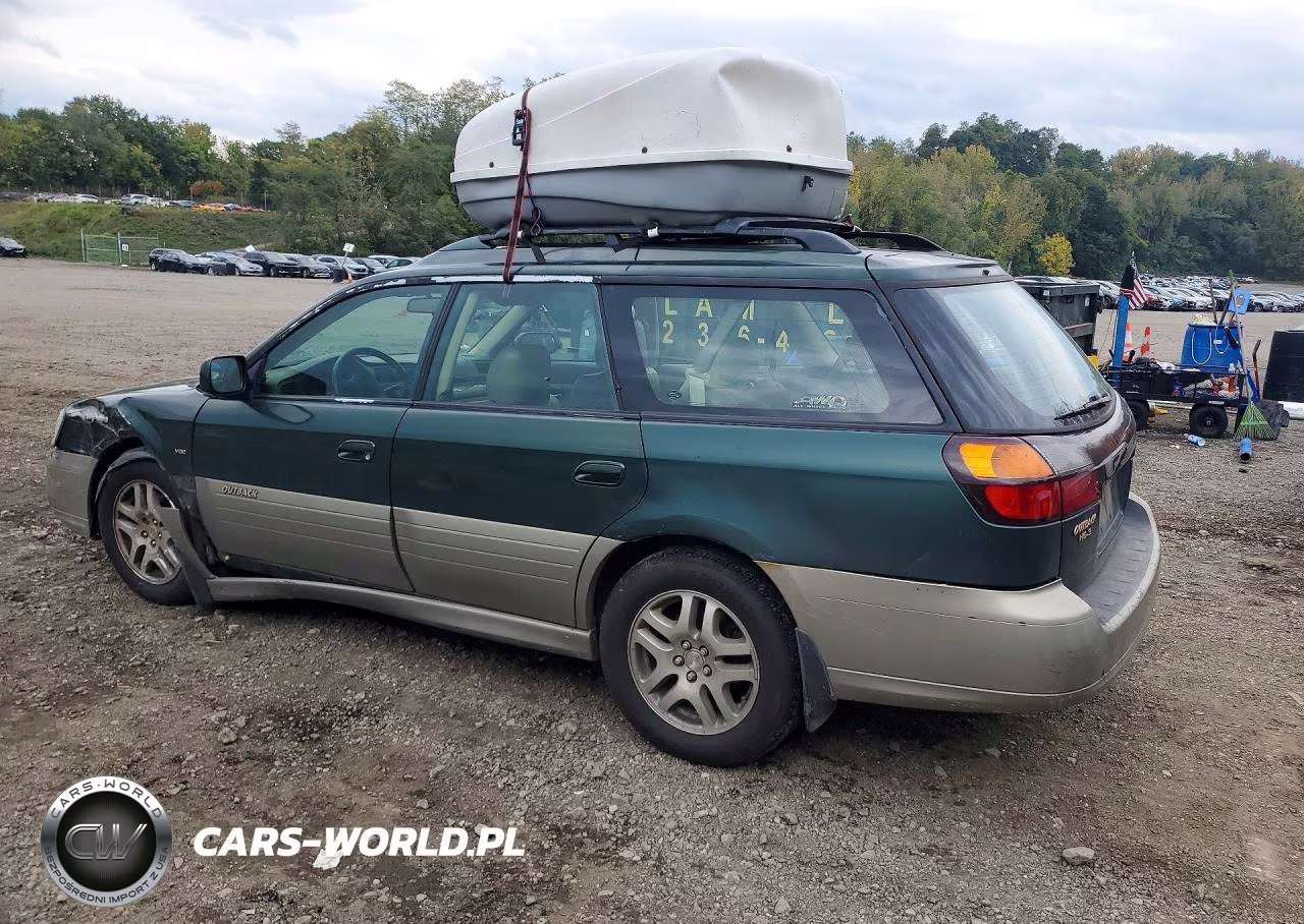 2001 Subaru Legacy Outback H6 3.0 Vdc VIN:4S3BH896517658817 - 2
