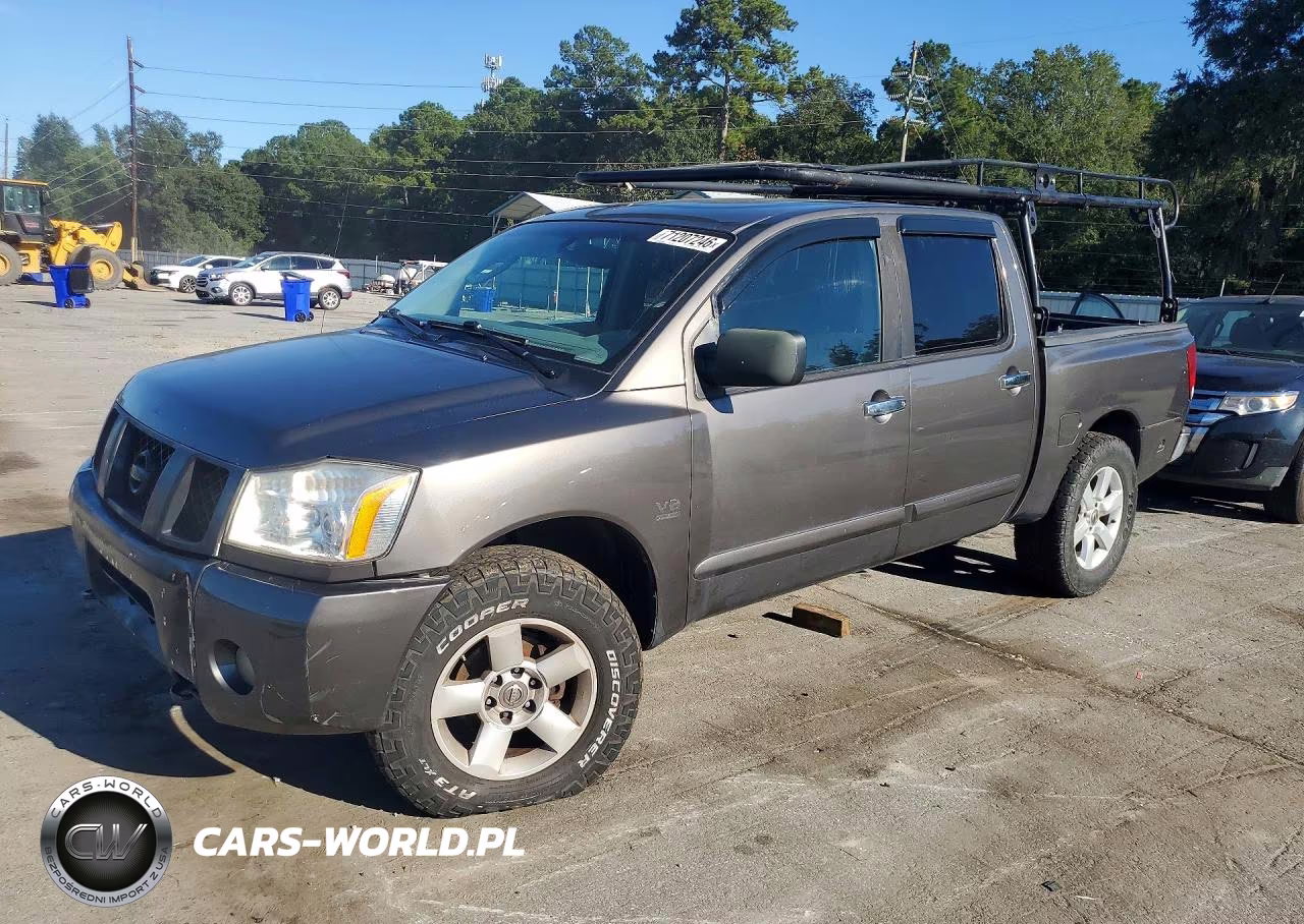 2004 Nissan Titan Xe VIN:1N6AA07B74N532537 - 1