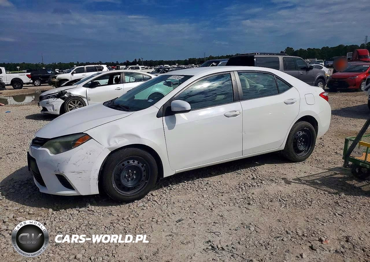 2014 Toyota Corolla Le VIN:5YFBURHEXEP054680 - 1