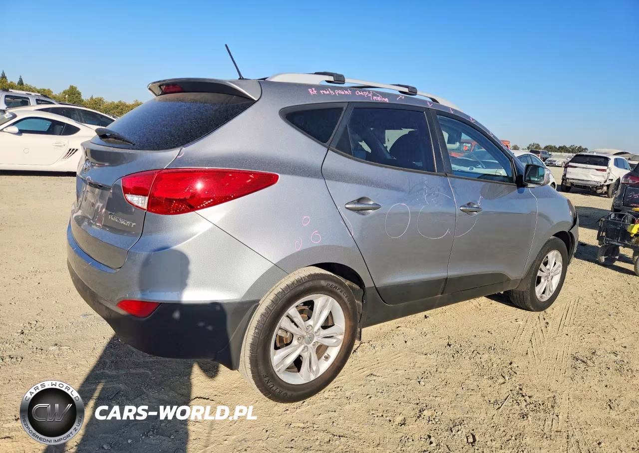 2013 Hyundai Tucson Gls VIN:KM8JU3AC1DU653661 - 3