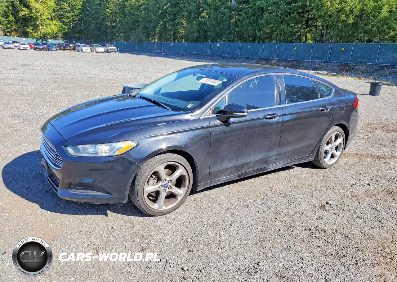 2014 Ford Fusion Se VIN:3FA6P0H74ER186078 - 1