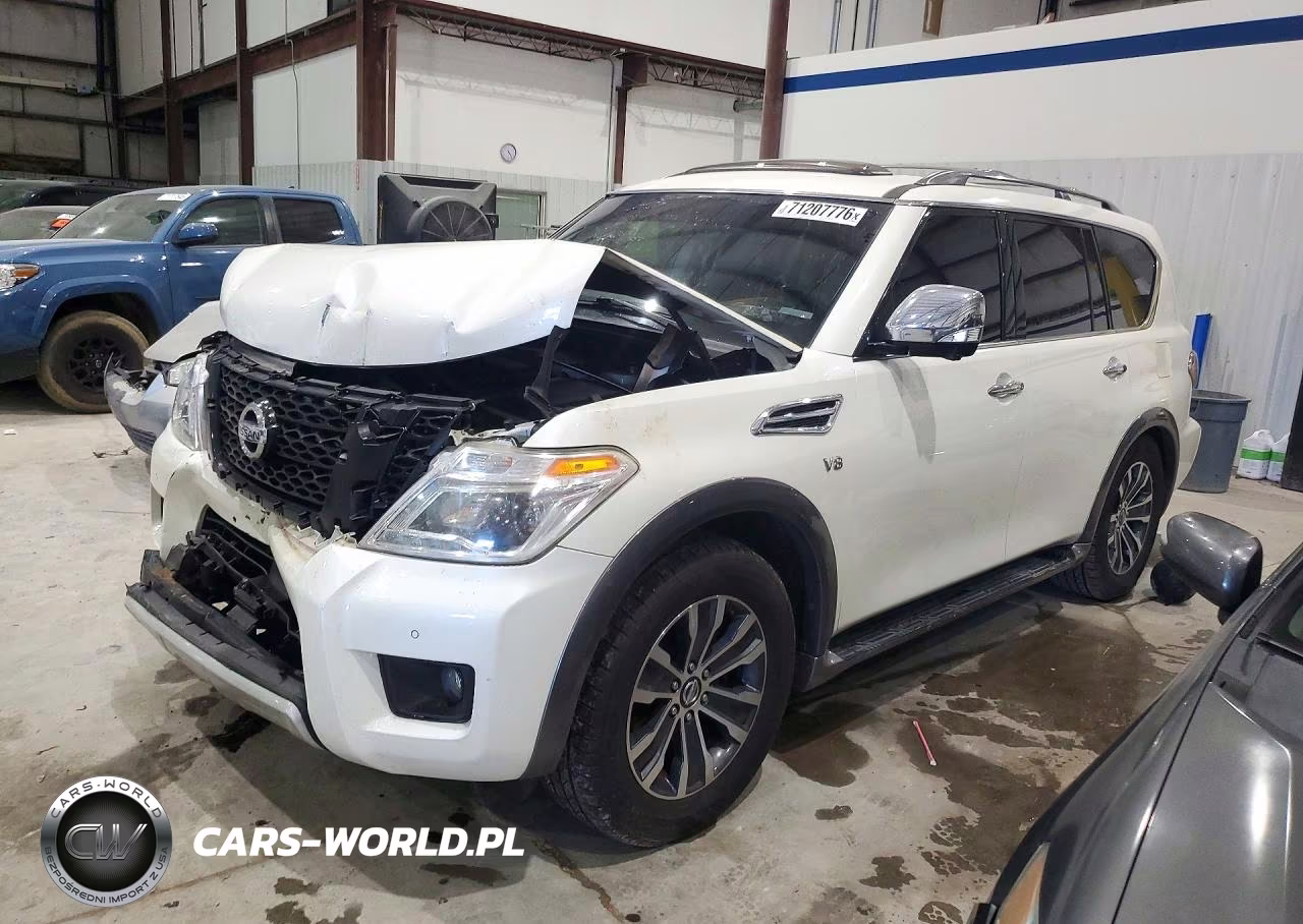 2017 Nissan Armada Sl VIN:JN8AY2NC9H9508734 - 1