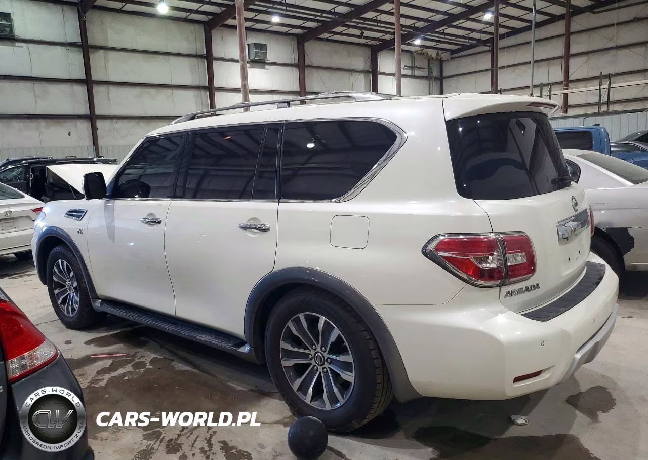 2017 Nissan Armada Sl VIN:JN8AY2NC9H9508734 - 2