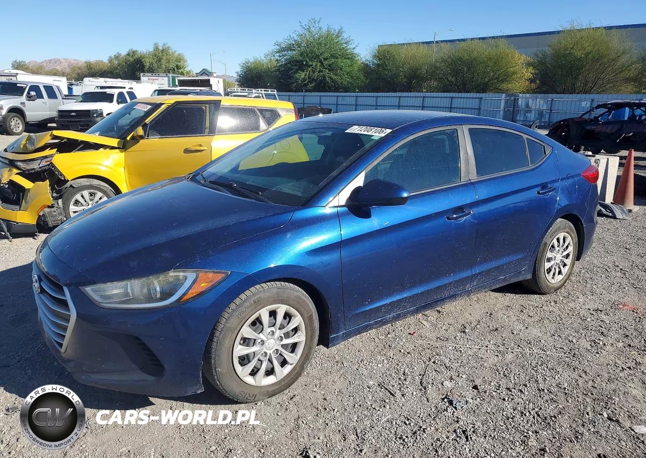 2018 Hyundai Elantra Se VIN:5NPD74LF8JH255617 - 1
