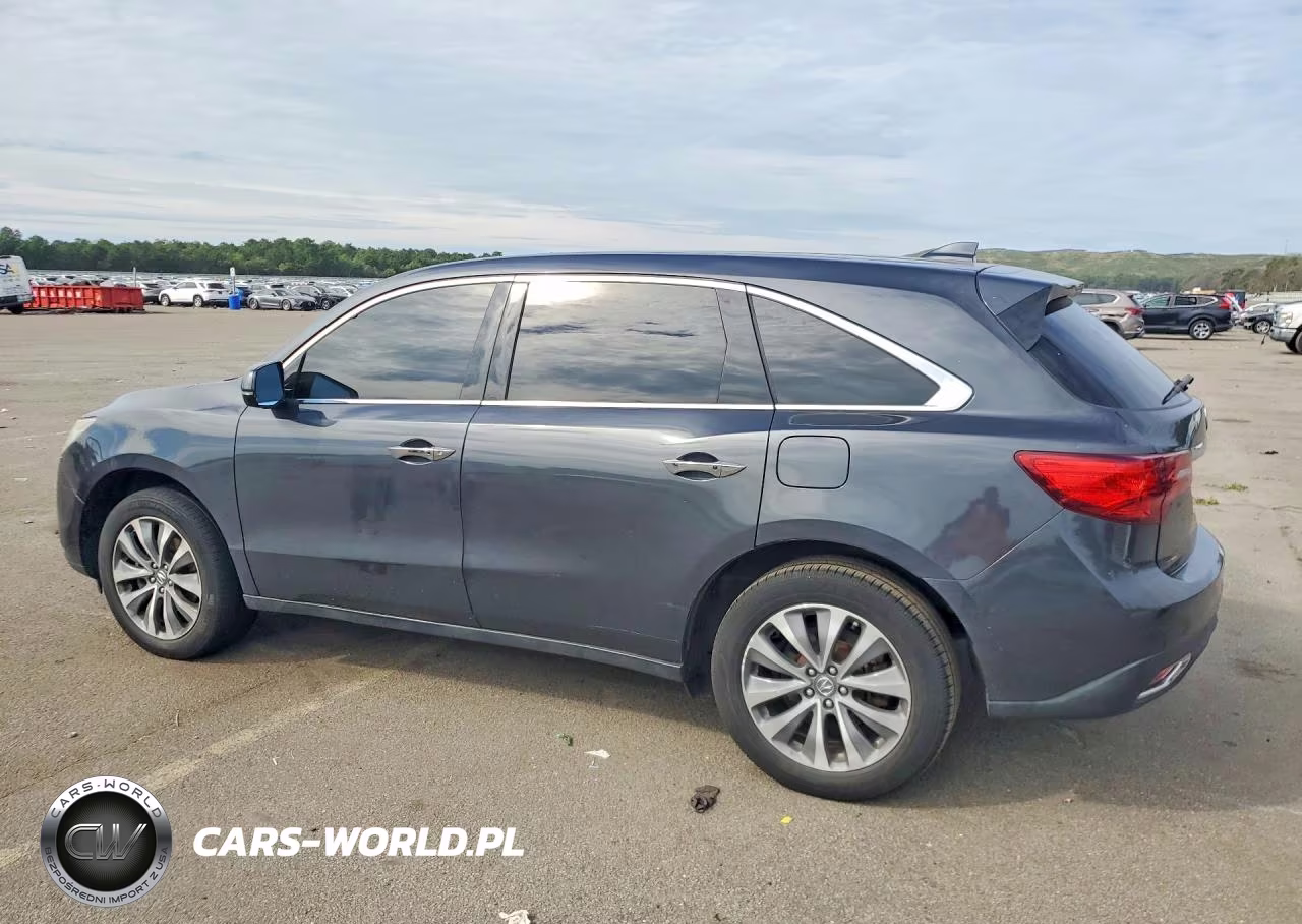 2015 Acura Mdx Technology VIN:5FRYD4H49FB023694 - 2