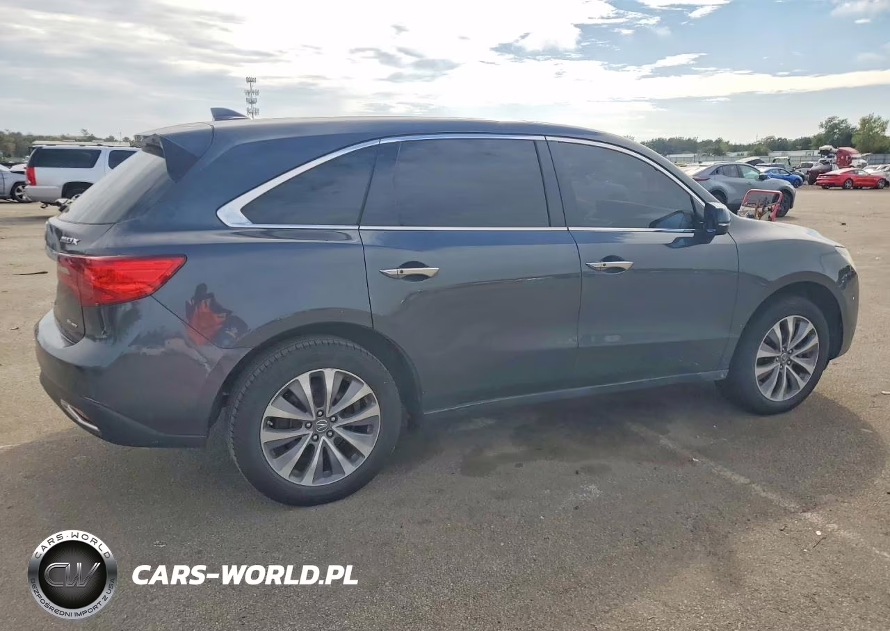 2015 Acura Mdx Technology VIN:5FRYD4H49FB023694 - 3