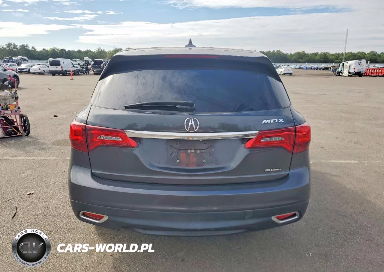 2015 Acura Mdx Technology VIN:5FRYD4H49FB023694 - 6