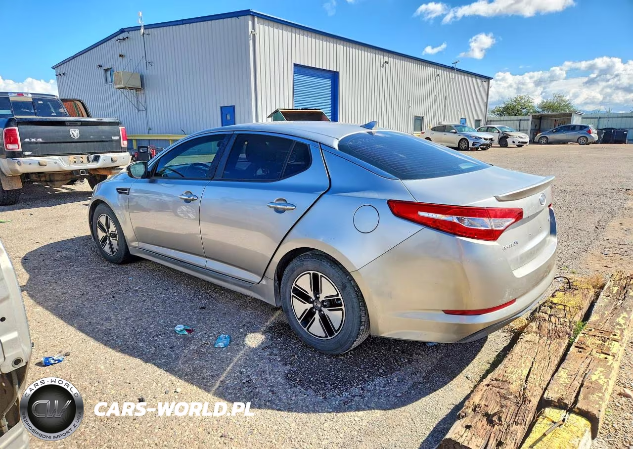 2012 Kia Optima Hybrid VIN:KNAGM4AD0C5012066 - 2