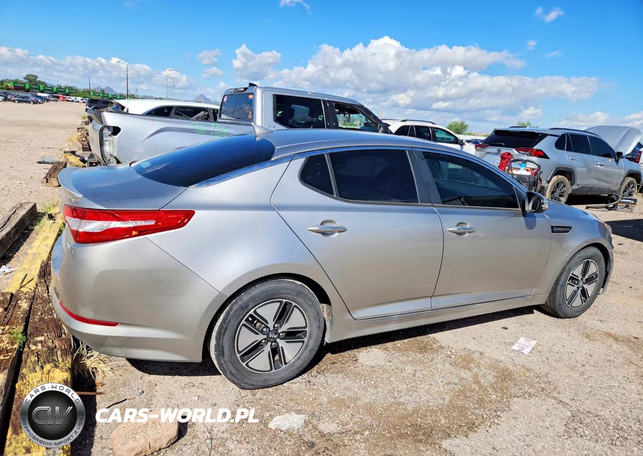2012 Kia Optima Hybrid VIN:KNAGM4AD0C5012066 - 3