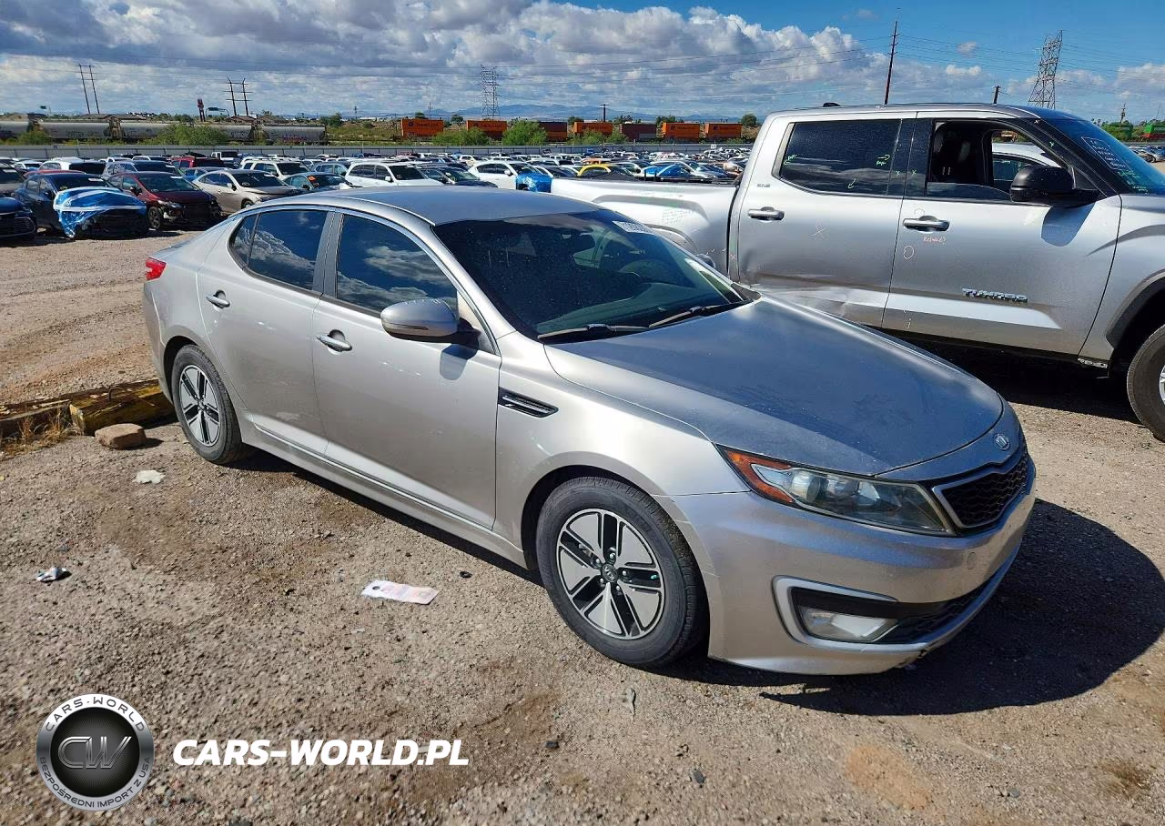 2012 Kia Optima Hybrid VIN:KNAGM4AD0C5012066 - 4