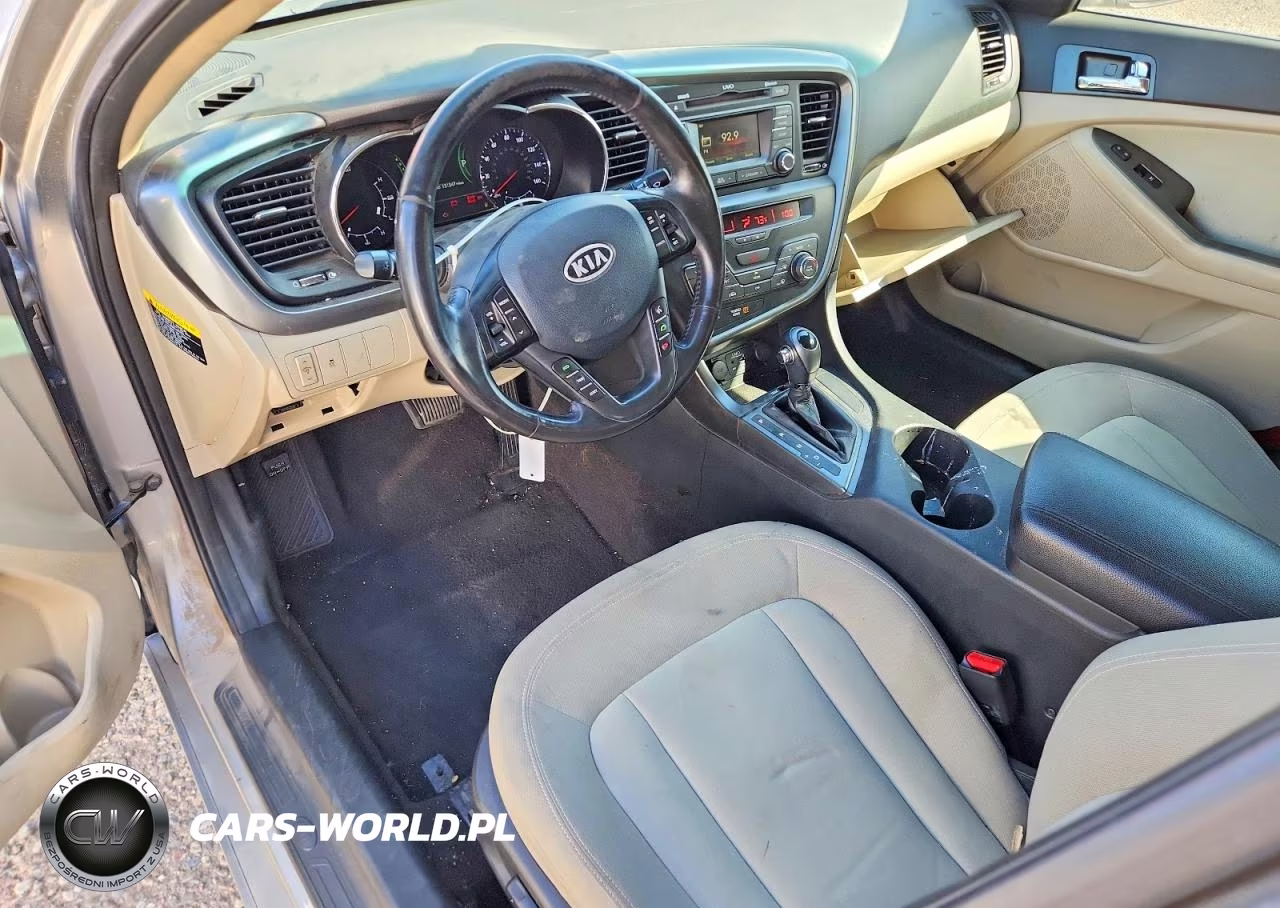 2012 Kia Optima Hybrid VIN:KNAGM4AD0C5012066 - 8