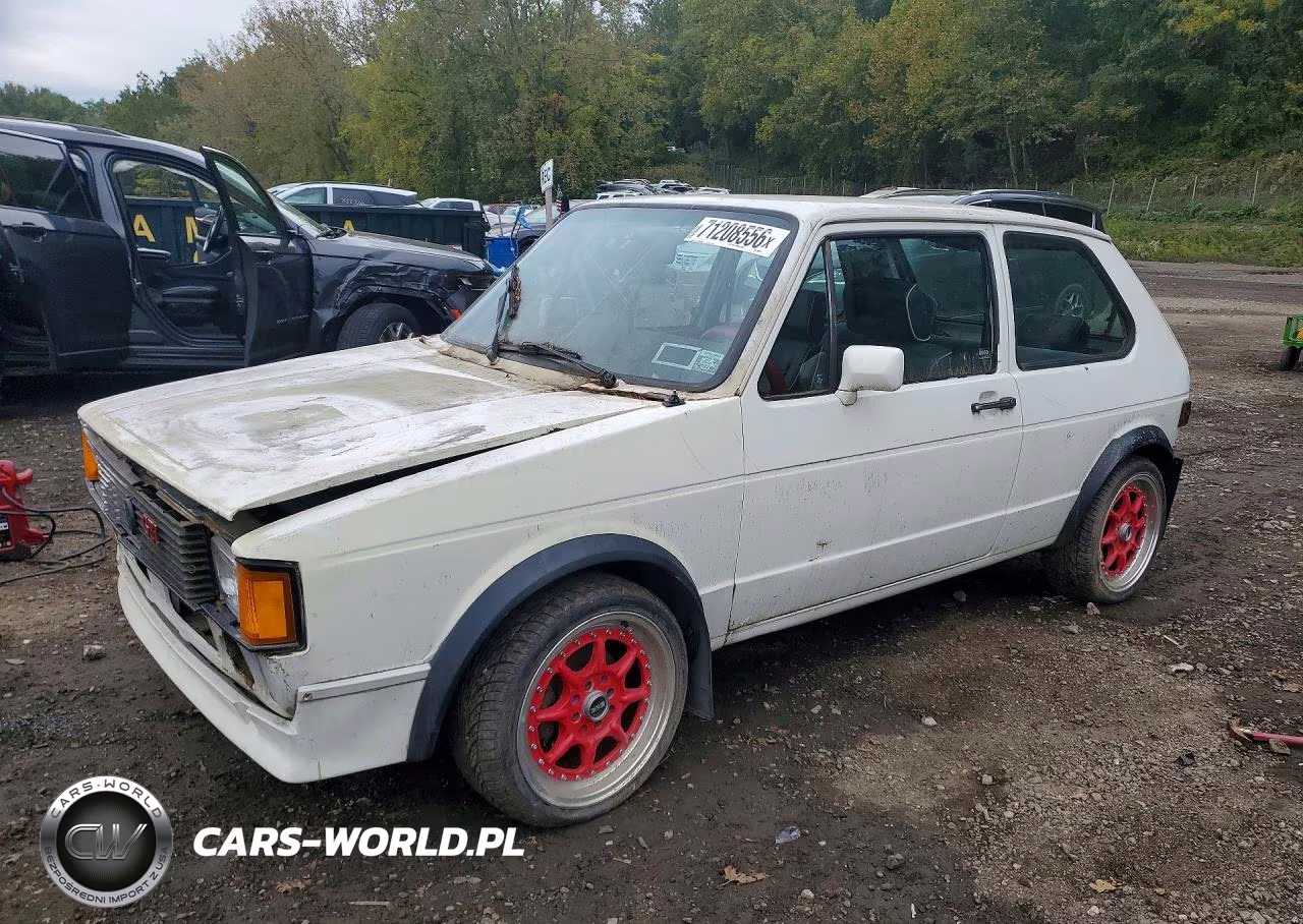 1984 Volkswagen Rabbit Gti Sport VIN:1VWDC0170EV063644 - 1