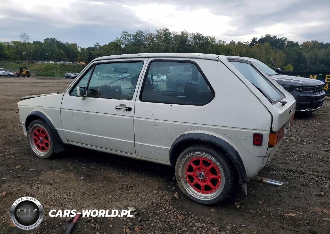 1984 Volkswagen Rabbit Gti Sport VIN:1VWDC0170EV063644 - 2