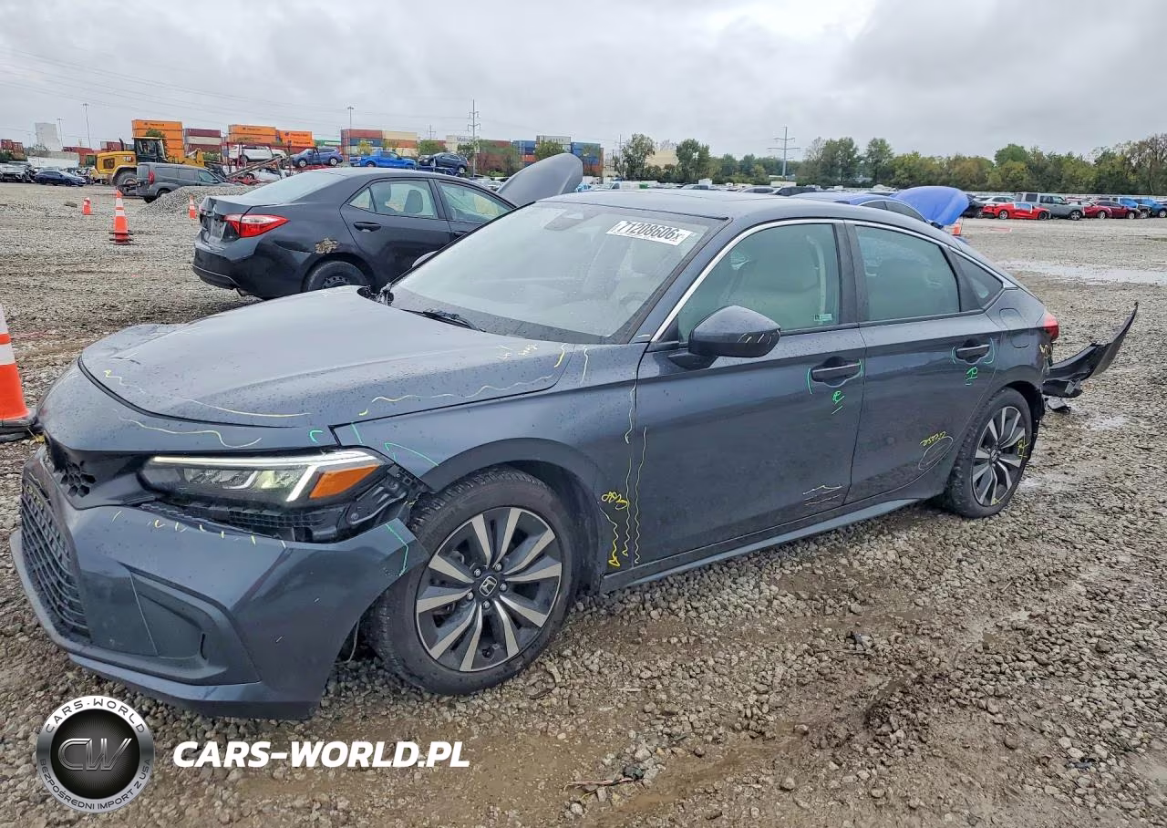2023 Honda Civic Exl VIN:19XFL1H73PE015280 - 1
