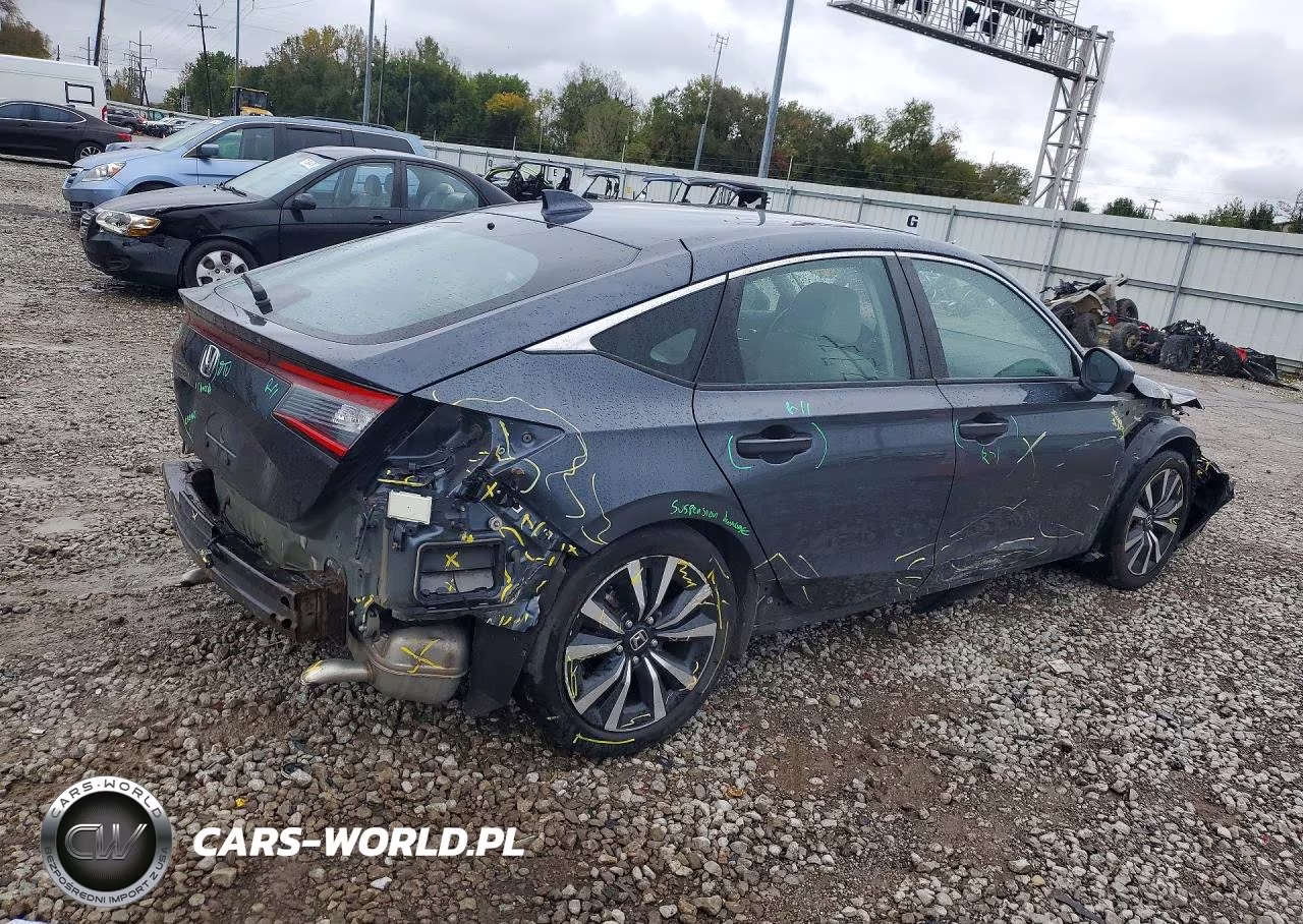 2023 Honda Civic Exl VIN:19XFL1H73PE015280 - 3