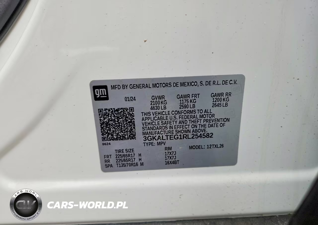 2024 GMC Terrain Awd Sle VIN:3GKALTEG1RL254582 - 13