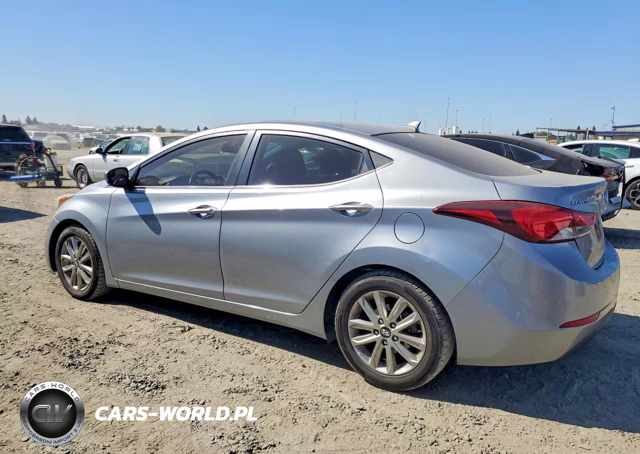 2015 Hyundai Elantra Se VIN:5NPDH4AE3FH548596 - 2