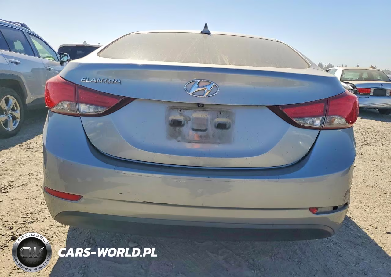 2015 Hyundai Elantra Se VIN:5NPDH4AE3FH548596 - 6