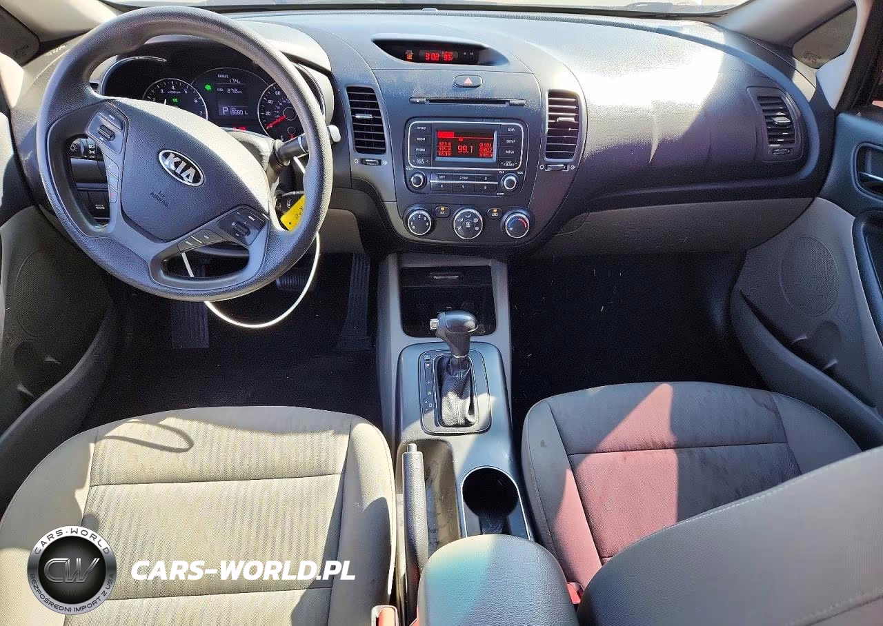 2016 Kia Forte Lx VIN:KNAFK4A66G5550571 - 8