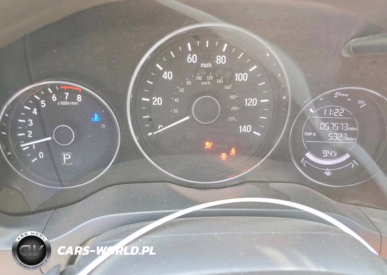 2022 Honda Hr-V Sport VIN:3CZRU5H18NM723499 - 9
