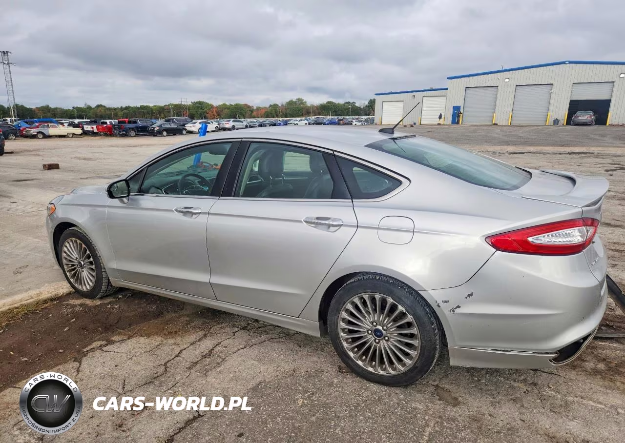 2014 Ford Fusion Titanium VIN:3FA6P0K91ER257683 - 2