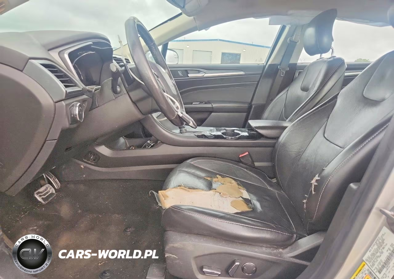 2014 Ford Fusion Titanium VIN:3FA6P0K91ER257683 - 7