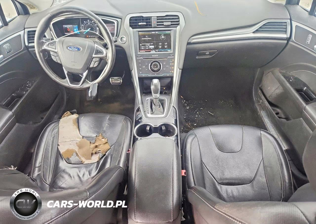 2014 Ford Fusion Titanium VIN:3FA6P0K91ER257683 - 8