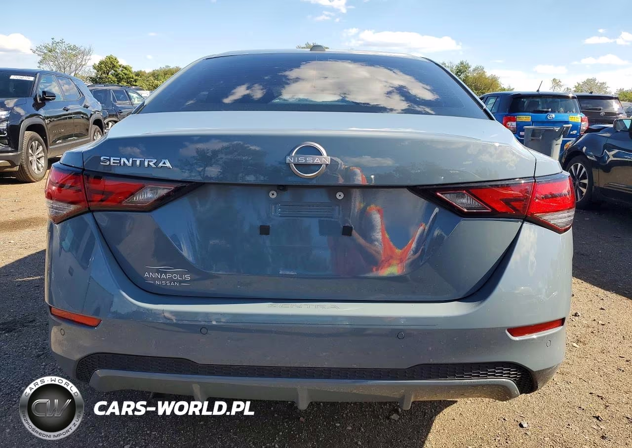 2025 Nissan Sentra Sv VIN:3N1AB8CV0SY383518 - 6