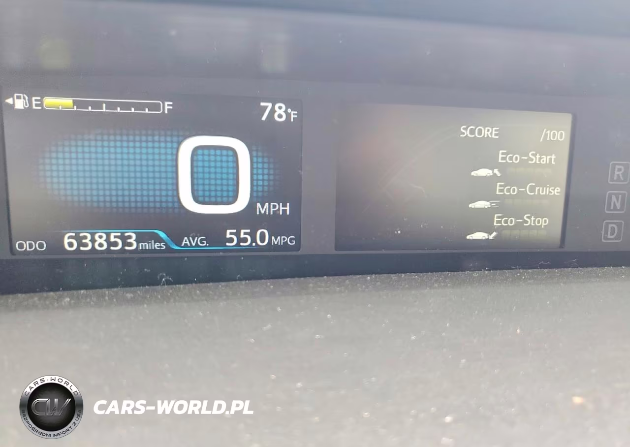 2020 Toyota Prius Le VIN:JTDKARFU9L3104381 - 9