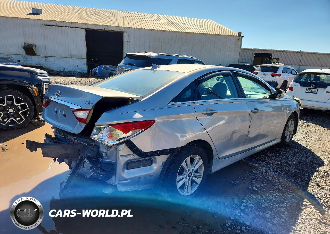 2014 Hyundai Sonata Gls VIN:5NPEB4AC7EH836253 - 3