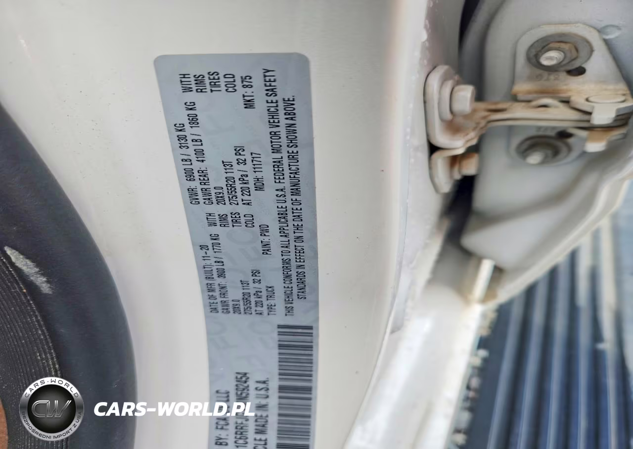 2021 Ram 1500 Laramie VIN:1C6RRFJGXMN592454 - 12