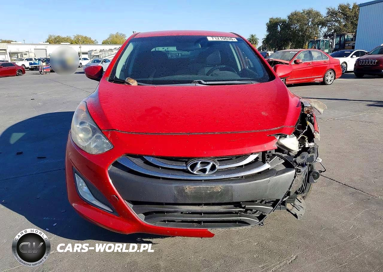 2013 Hyundai Elantra Gt Base VIN:KMHD35LE1DU022578 - 5